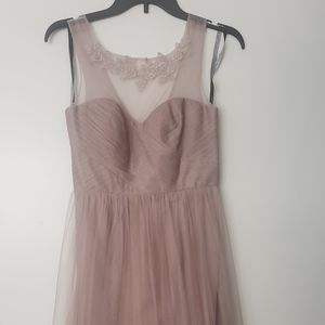 Taupe Bridesmaid dress